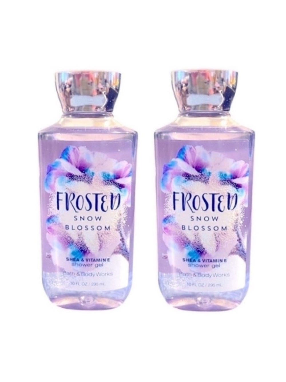 2 Frosted Snow Blossom Body Wash Shower Gel